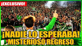 ¡SUCEDIÓ AHORA!MISTERIOSO REGRESO: ¡LA GRAN SORPRESA DEL EQUIPO!¡MANUEL PELLEGRINI!BETIS HOY