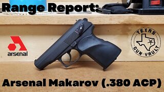 Range Report: Arsenal Bulgarian Makarov (.380 ACP)