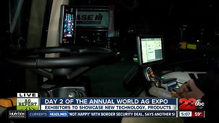 Day two of the Annual World Ag Expo: Case IH