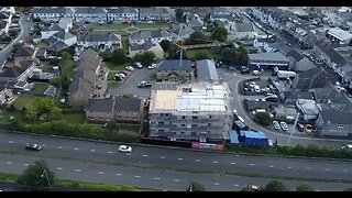 Porthcawl Drone: Station Close (New Building)