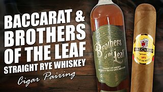 Baccarat & BOTL Rye Finished in Toasted White Oak | Cigar Pairing