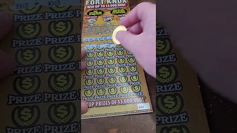 $3,000,000 Top Prize Lottery Ticket!