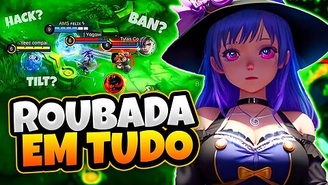 POR QUE PARARAM DE BANIR SE ELA AINDA É A MAGA MAIS ROUBADA DESSE META? | MOBILE LEGENDS