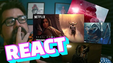 Hot Reacts Only - REBEL MOON | Official Teaser Trailer | Netflix