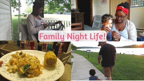 Vlog | Relaxing Family Night & Visiting The River