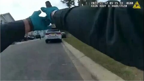 Bodycam footage shows Sheriff SHOOT AT UNARMED HANDCUFFED VICTIM after being hit by ACORN?
