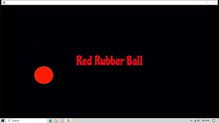 Red Rubber Ball