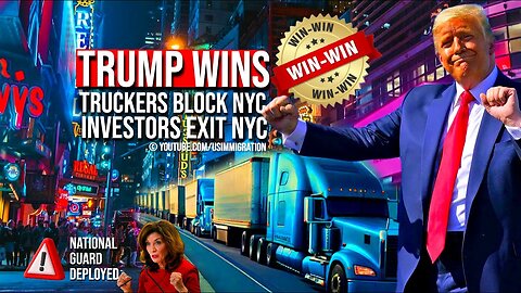 NYC Protest Begins🔥Truckers Block New York! Gov Kathy Hochul Deploys National Guard: LATEST UPDATE!