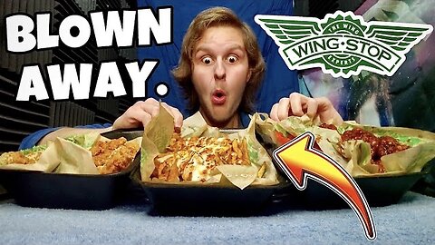 FIRST EVER TIME TRYING WINGSTOP! - BONELESS WINGS, VOODOO FRIES, EATING SOUNDS