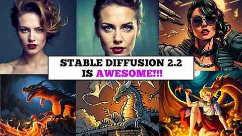 Stable Diffusion 2.2 XL Is Here And It Is AWESOME! - Try It Free!