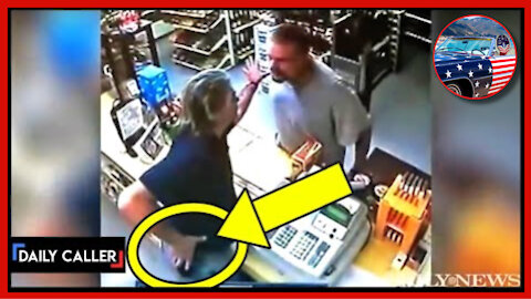 SAVAGE! Fearless Store Clerk Halts Armed Robber In Seconds!