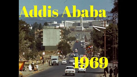 Street Scene in Addis Ababa December 1969/አዲስ አበባ 1962 ዓ ም