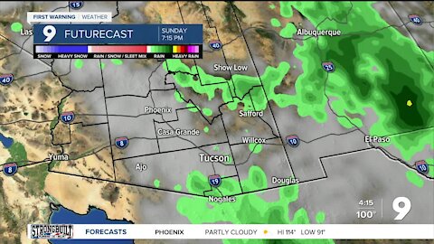 Better chances of thunderstorms and below average temps on the way