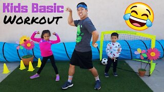 Bobo P.E. | Kids At Home Workout | Basic