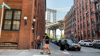 NEW YORK WALK: Let’s explore DUMBO Brooklyn