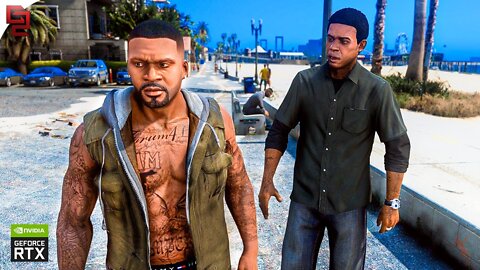 GTA V: 'Franklin & Lamar' First Mission in 8K! Maxed-Out Gameplay - Ultra Ray Tracing Graphics MOD