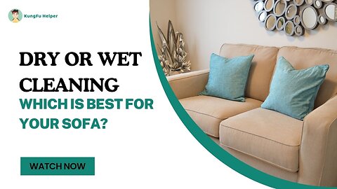 Dry or Wet Cleaning: Which is Best For Your Sofa?