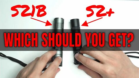 Flashlight Comparison Review: Convoy S21B (CSLPM1.TG) vs Convoy S2+ (CSLNM1.TG)