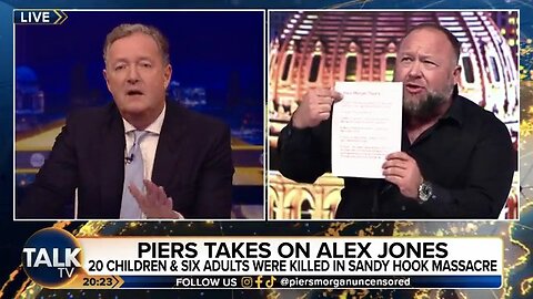 Alex Jones Vs. Inbred Brit, Pierce Morgan (1/12/23). Alex Proves 100% That Our Water is Turning Frogs Gay + Once and for All: This is What Happened at Sandy Hook —End of Story— We Can All Let it Go Now! (Must See Til the End to Find Out)