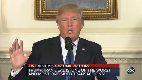 President Trump announces new Iran strategy