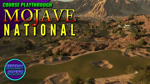 PGA TOUR 2K23 - Mojave National GC (Course Playthrough)