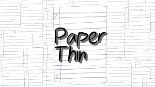 Paper Thin: a suicide prevention animation