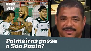 Vai passar o São Paulo? OLHA o que Vampeta falou do Palmeiras!