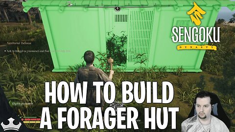 HOW TO BUILD A FORAGERS HUT - SENGOKU DYNASTY