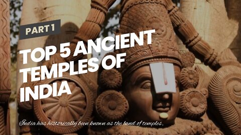 Top 5 ancient temples of India