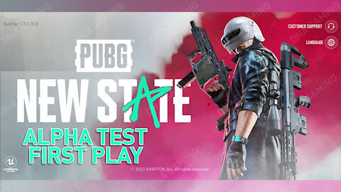 PUBG: NEW STATE (ALPHA TEST) | FIRST PLAY | ANDROID / IOS