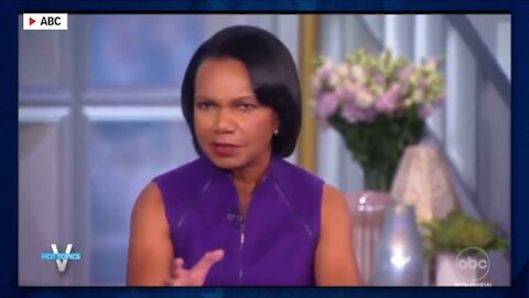 Condoleezza Rice Tearing Up CRT on the View