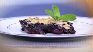 What's for Dinner? - Warm Blueberry Cobbler