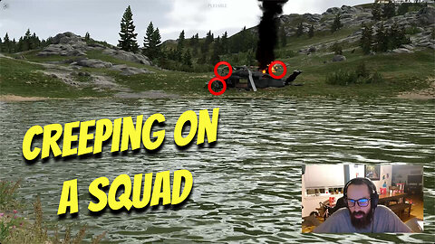 Arma Reforger: DayZ mod - Stalking some survivors at a Heli crash *Series S 1080p*