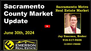 Sacramento County Real Estate Market Update