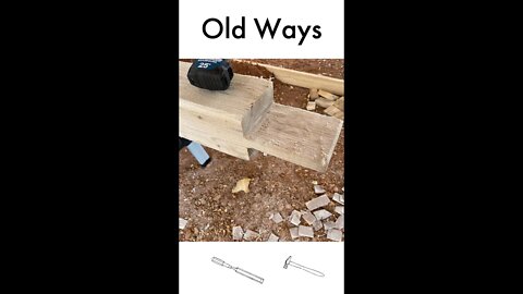 Trying Our Hand at the Old Ways. Mortise and Tenon