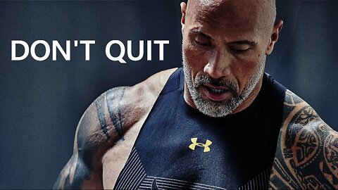 DON'T QUIT - Motivational Workout Speech 2022