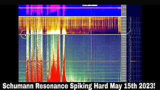 Schumann Resonance Spiking Hard May 15th 2023!