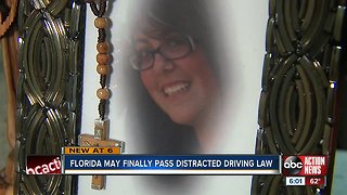 Grieving families pushing for tougher distracted driving law