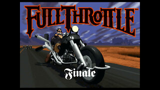 Full Throttle (PC) finale