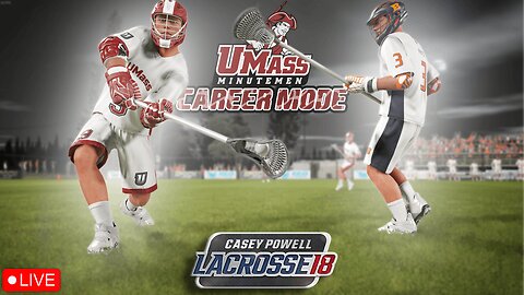 LIVE🔴 | LAX BRO?! | UMASS Career | Casey Powell Lacrosse 18 | #RumblePartner