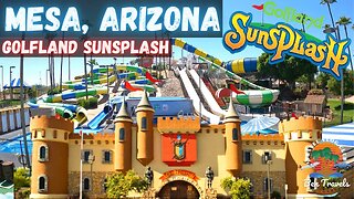 We went to Golfland Sunsplash In Mesa Arizona | Arcade, Waterpark, Miniature Golf & Bumper Boats