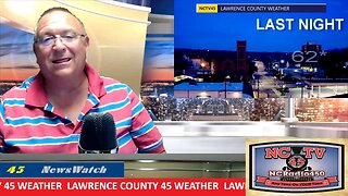 NCTV45 LAWRENCE COUNTY 45 WEATHER TUESDAY JULY 25 2023