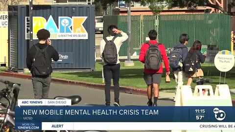 UC San Diego's new mobile mental health crisis team supports students on campus