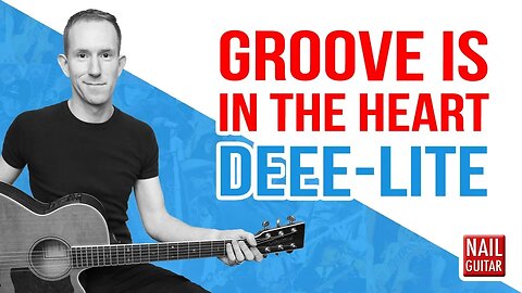 Groove Is In The Heart ★ Deee-Lite ★ Easy Guitar Riff Lesson