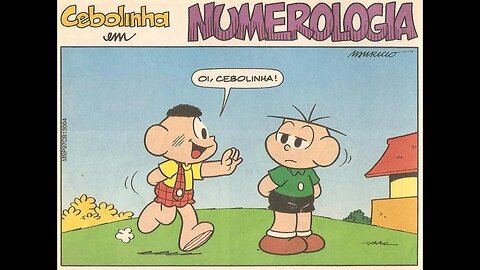 Cebolinha em-Numerologia | Gibis do Rapha 2