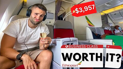 Business Class on my LEAST FAVORITE Airline / Ethiopian Airlines