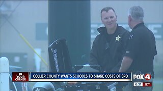 Collier County wants district to share costs for school resource officers