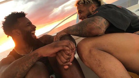 Odell Beckham Jr Tries to Seduce Jarvis Landry into Joining the Giants