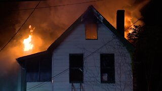Firefighters respond to fire on Zoeter Avenue