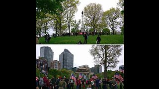 May 13 2017 Boston Free speech 1.1 Antifa vs Patriots